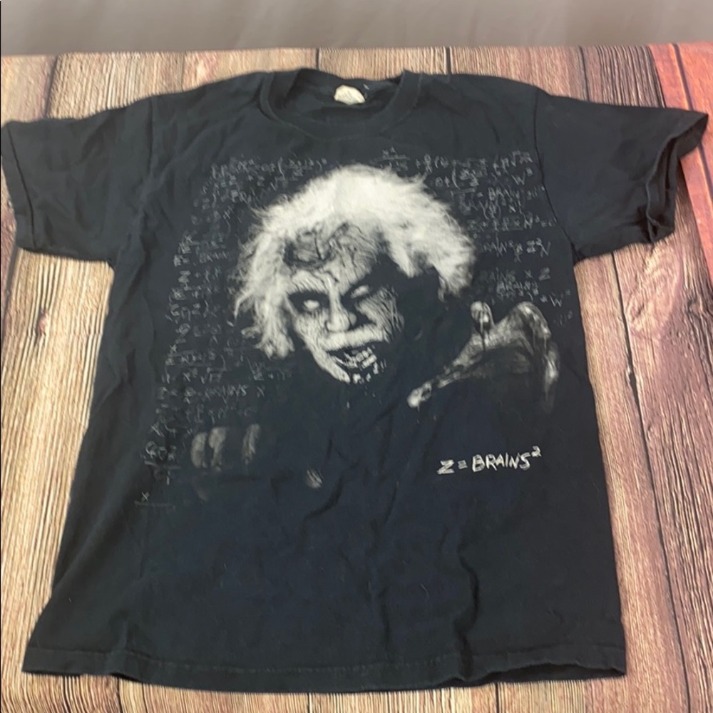 Z=Brains Zombie Einstein T-Shirt M
